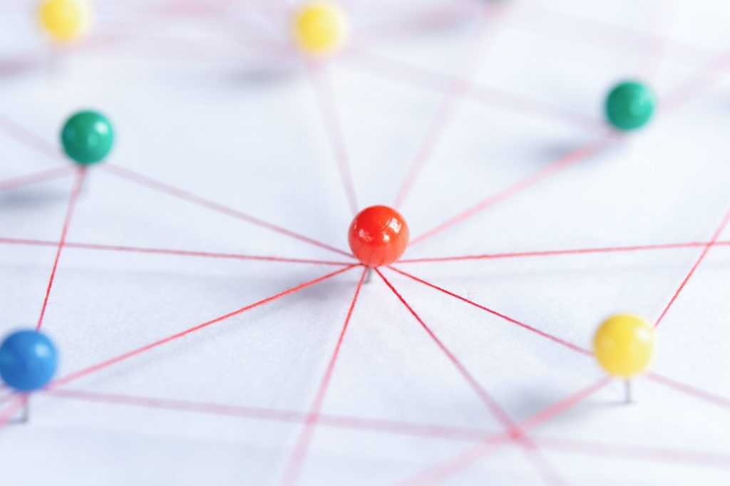 Linking entities, Blockchain, social media, Communications Network